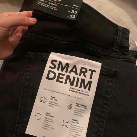 Hunter DL1961 black skinny denim pants - Picture 7 of 7